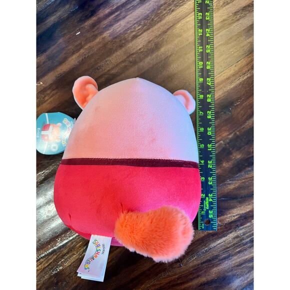 NWT Erica the Chinchilla Squishmallow, School Cardigan, 8" - Picture 2 of 6